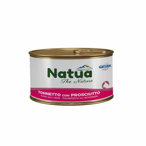 Natua Adult Κονσέρβα Τόνος & Προσούτο σε Ζελέ 150gr