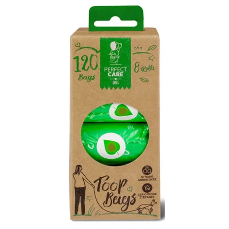 Σακουλάκια Περιττωμάτων Perfect Care Eco (Χωρίς Άρωμα) 8x15τμχ