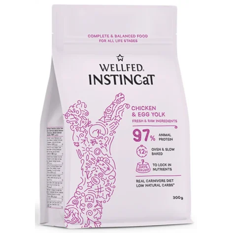 Wellfed Instincat S.O.B. All Life Stages Chicken & Egg Yolk 300gr