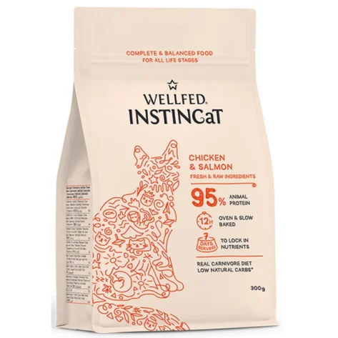 Wellfed Instincat S.O.B. All Life Stages Chicken & Salmon 300gr