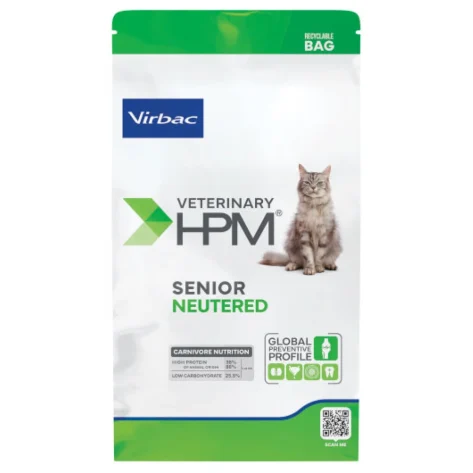 Ξηρά Τροφή Γάτας Virbac Senior Neutered 3kg με Χοιρινό και Κοτόπουλο