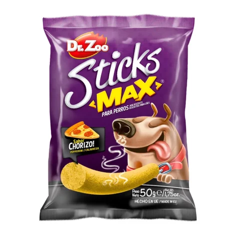 Dr. Zoo Sticks Μax Pepperoni - Sticks με γεύση πεπερόνι για σκύλους
