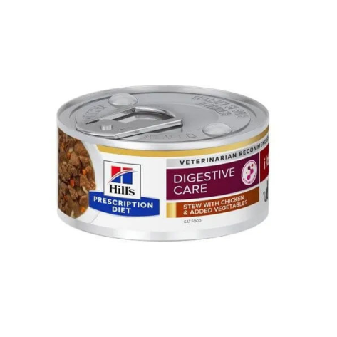 Hill's Prescription Diet i/d Stew για Γάτες με Κοτόπουλο & Λαχανικά 82gr