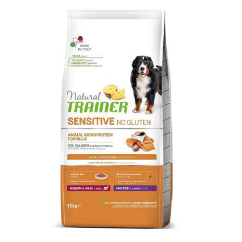 TRAINER SENSITIVE MEDIUM & MAXI MATURITY ΣΟΛΟΜΟΣ 12kg