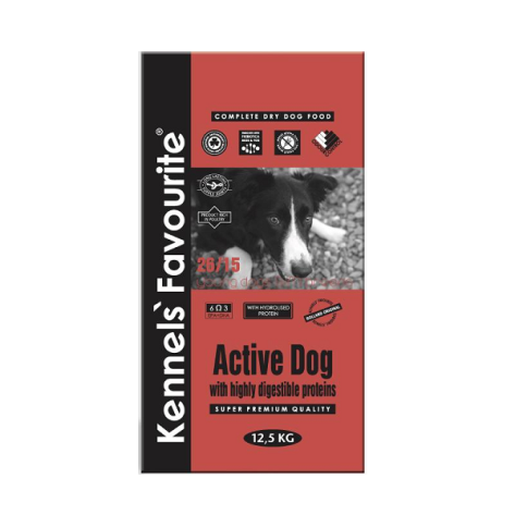 Kennels’ Favourite Active Dog 12.5kg + ΔΩΡΟ ΣΑΜΠΟΥΑΝ
