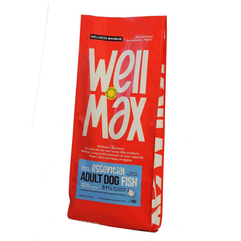 Wellmax Essential Ξηρά Τροφή Σκύλου Adult Fish 14kg