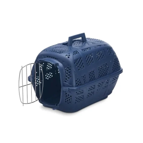 Imac Carry Sport Κλουβί Μεταφοράς Σκύλου & Γάτας με μεταλλική πόρτα μπλε 48,5x34x32cm