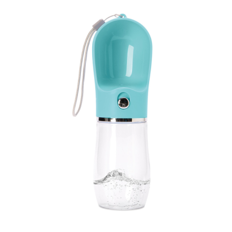 Imac Ποτίστρα Χειρός Borraccia 380ml – Φιάλη Νερού για Βόλτα Σκύλου & Γάτας με Κουμπί Ροής
