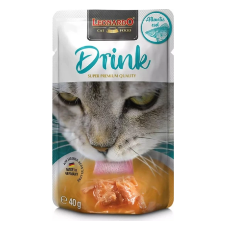 Leonardo Drink with Atlantic Cod in Broth 20x40gr