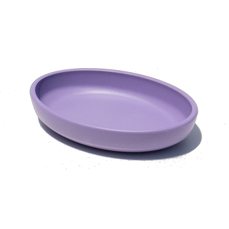 Bevel Cat Saucer, Lilac