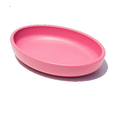 Bevel Cat Saucer, Pink