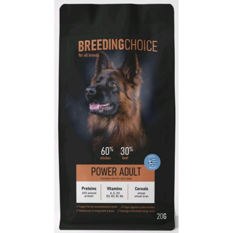 Breeding Choice Adult Dog Κοτόπουλο 20Kg