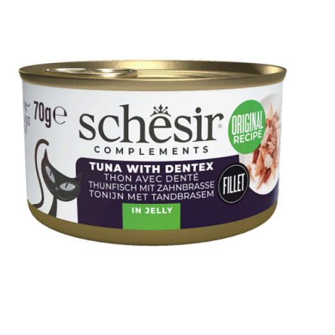 Schesir Cat Jelly Τόνος με Συναγρίδα 70gr