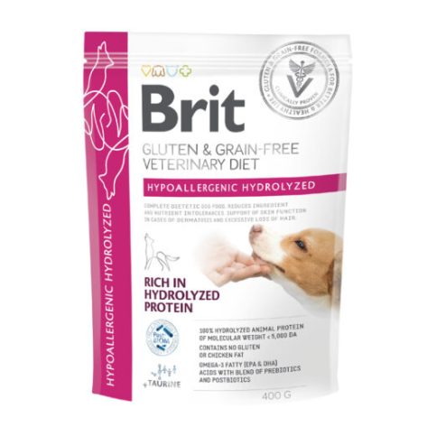 Brit VD  Dog Hypoallergenic Hydrolyzed Protein 400gr