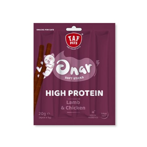 TAF PETS-ONAR SOFT STICKS LAMB&CHICKEN 20gr