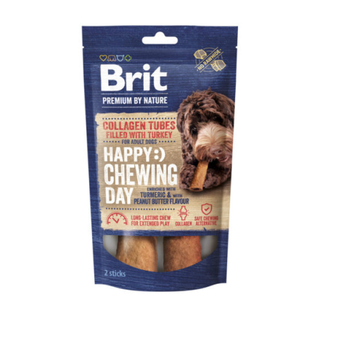 Brit Premium By Nature® Dog Collagen Tubes Happy  Chewing Day 80gr