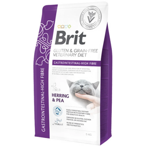 Brit VD Cat Grain Free Gastrointestinal High Fibre Herring & Pea 2kg