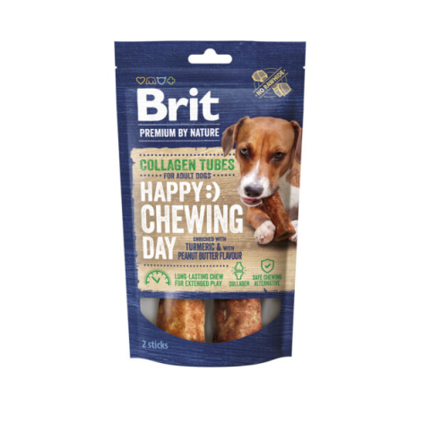 Brit Premium By Nature Dog Collagen Tubes Happy chewing day 60gr