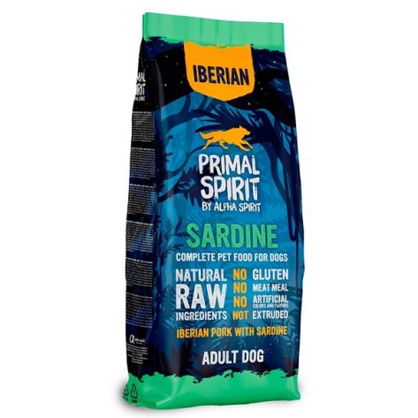 Primal Spirit Ξηρά Τροφή Σκύλου Iberian Pork with Sardine 12kg