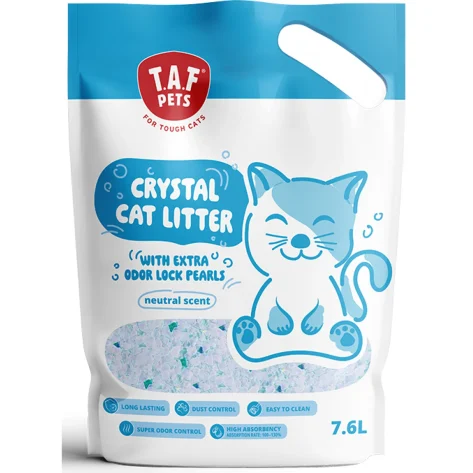 Κρυσταλλική Άμμος Γάτας TAF 7.6L (3,2kg) Φυσική