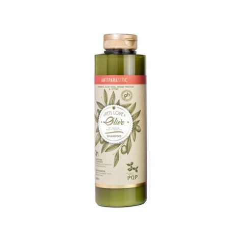 PQP Φυσικό Σαμπουάν Σκύλου Olive Antiparasitic 500ml