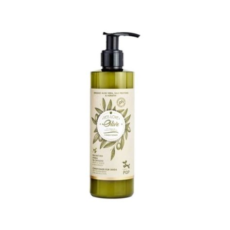 PQP Μαλακτική Κρέμα για Σκύλους Conditioner Olive 250ml