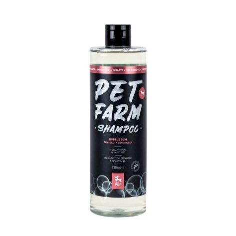 PQP Σαμπουαν & Conditioner Σκύλου Farm Bubble Gum 625ml