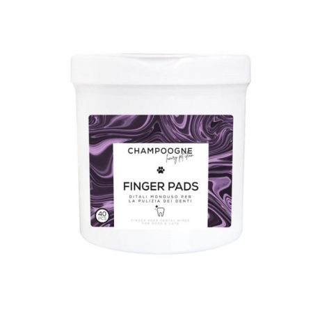 CHAMPOOGNE Finger Pads Για Καθαρισμό Δοντιών 40τμχ