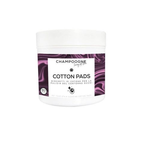 CHAMPOOGNE Cotton Pads Για Καθαρισμό Ματιών 80τμχ