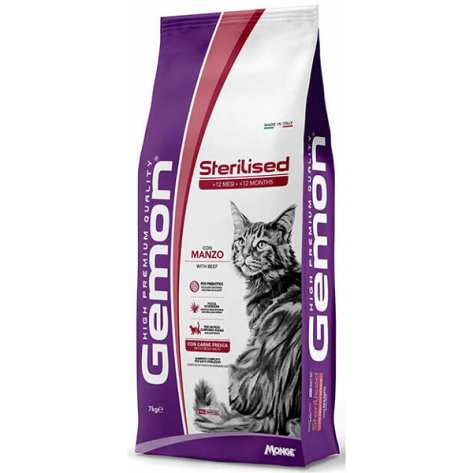 Gemon Sterilised Cat Beef 2kg